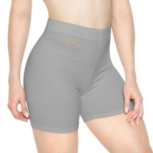 Surf Goddess Women's Light Grey Athletic Shorts