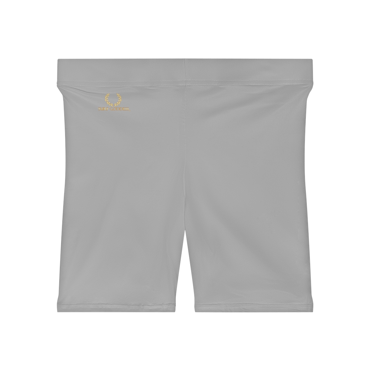 Surf Goddess Women's Light Grey Athletic Shorts - Image 2