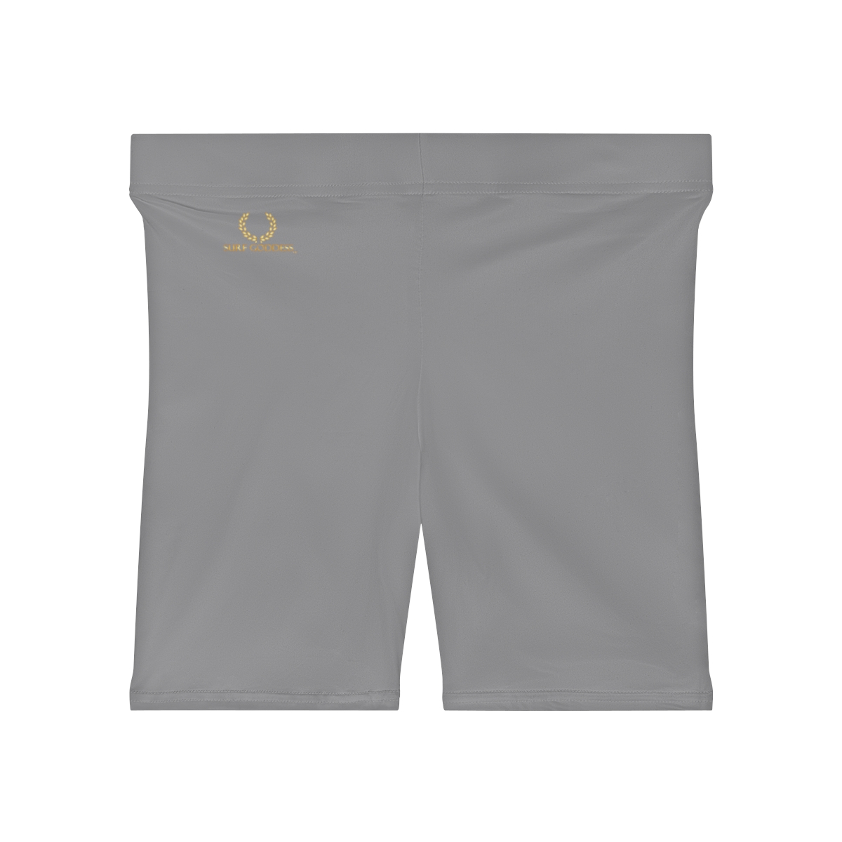Surf Goddess Women's Grey Athletic Shorts - Image 2