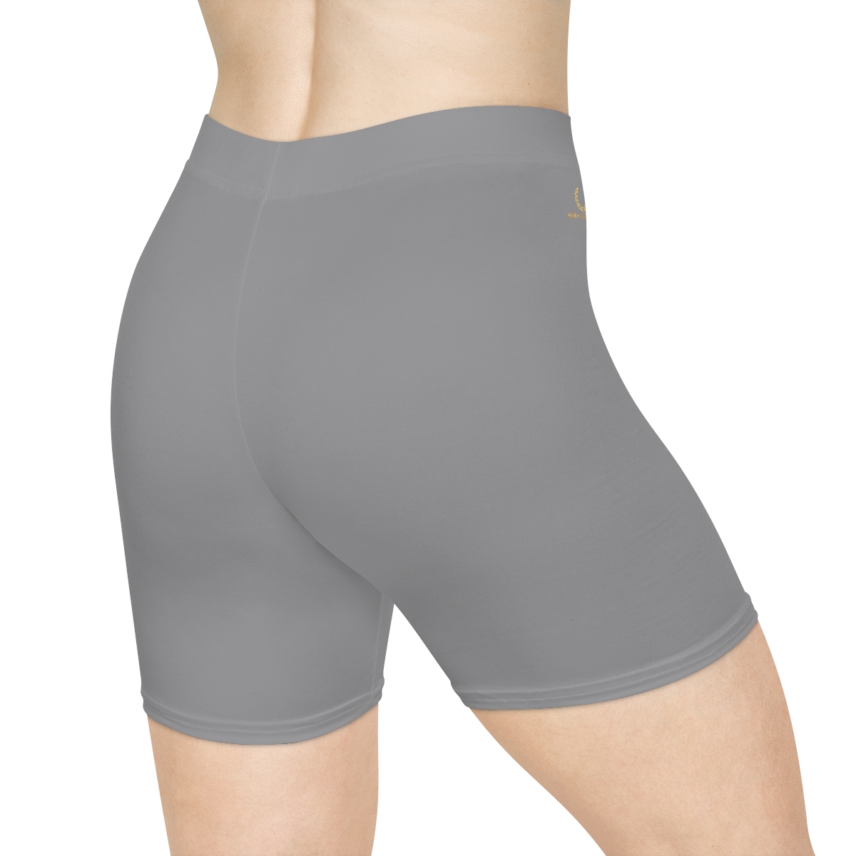 Surf Goddess Women's Grey Athletic Shorts - Image 4