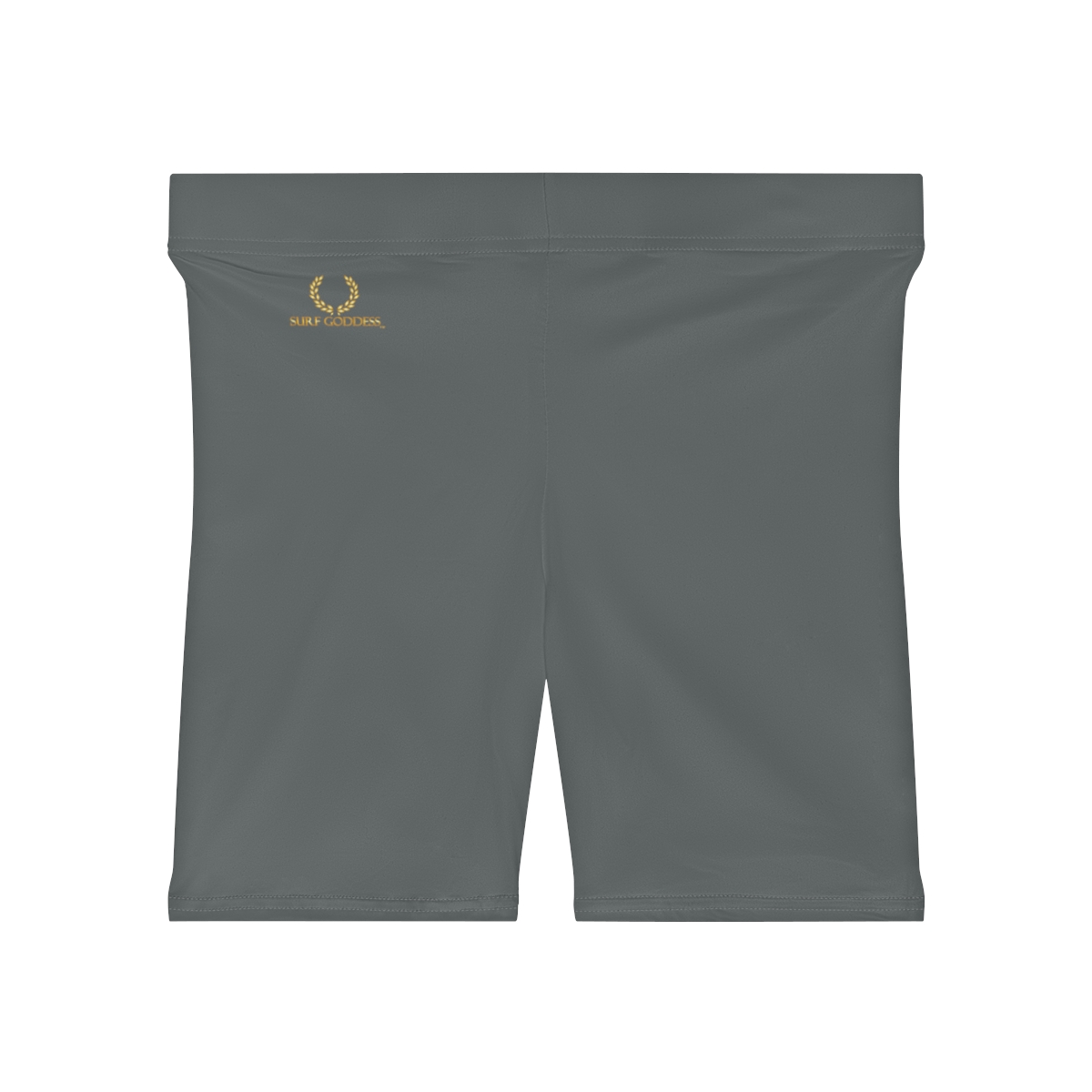 Surf Goddess Women's Dark Grey Athletic Shorts - Image 2