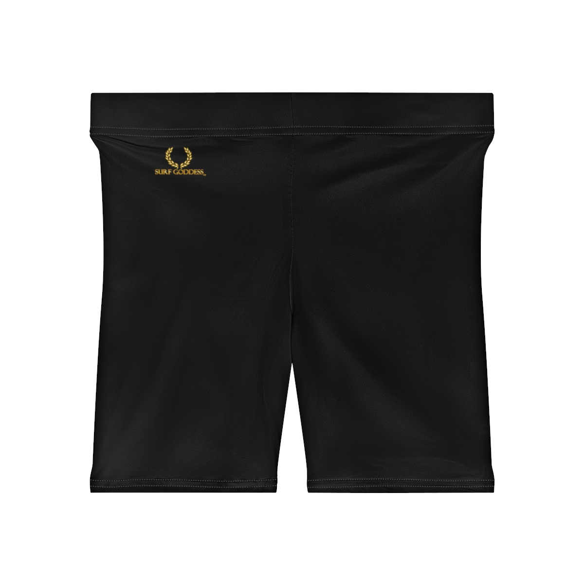 Surf Goddess Women's Black Athletic Shorts - Image 2
