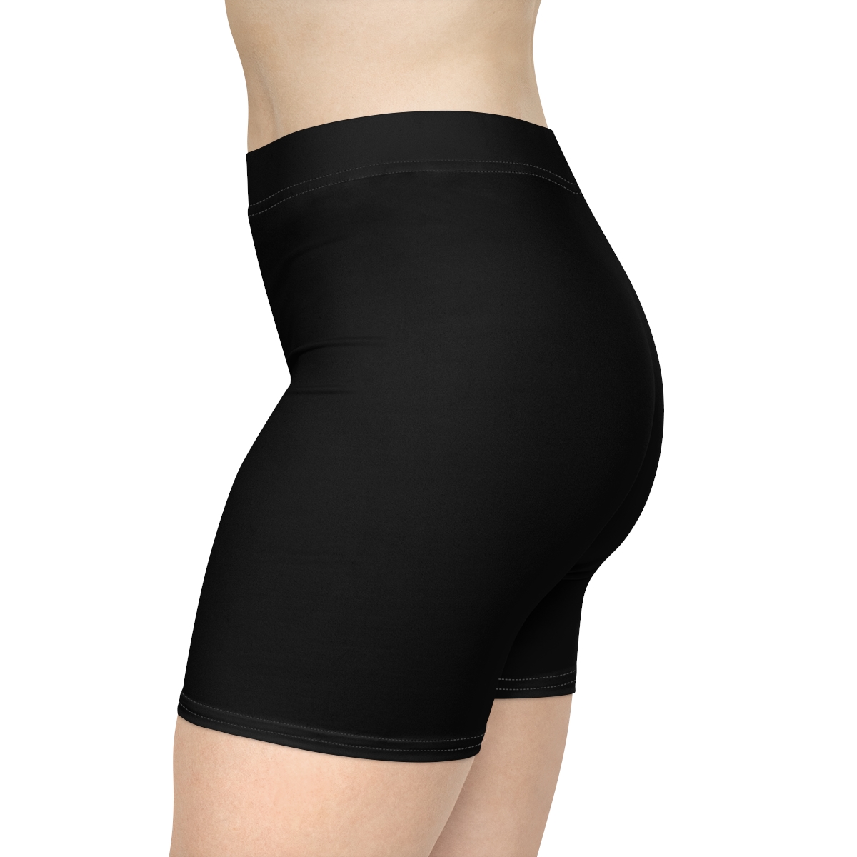 Rippn Surf Women's Wave Black Athletic Shorts - Image 6