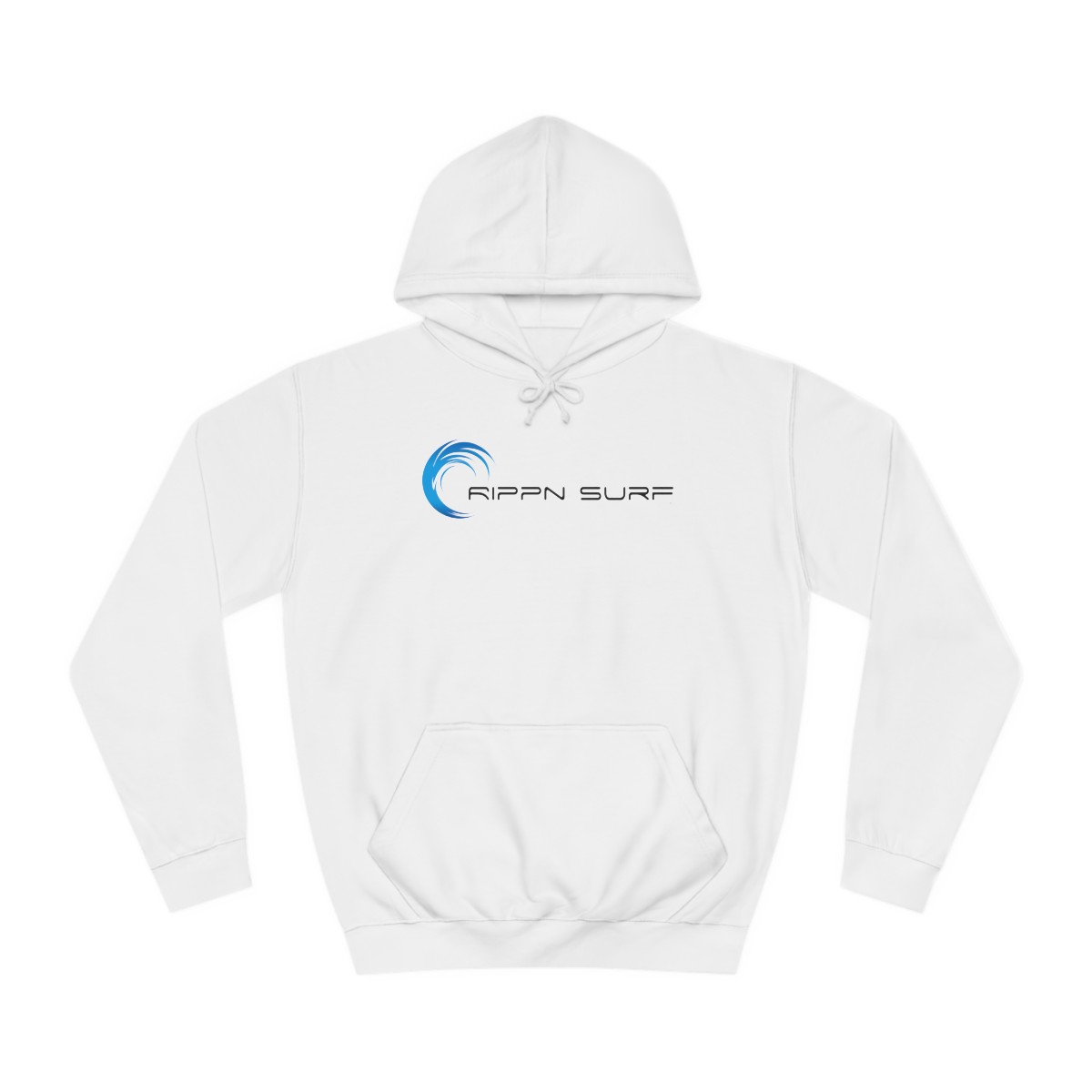 Rippn Surf Men’s White Hoodie