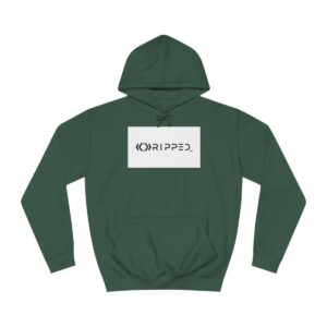 Ripped Men’s Dark Green Hoodie