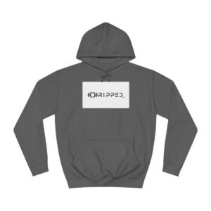 Ripped Men’s Dark Grey Hoodie
