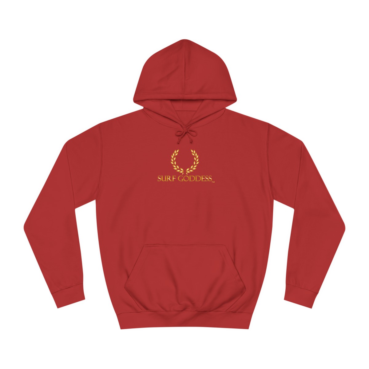Surf Goddess Women’s Red Hoodie