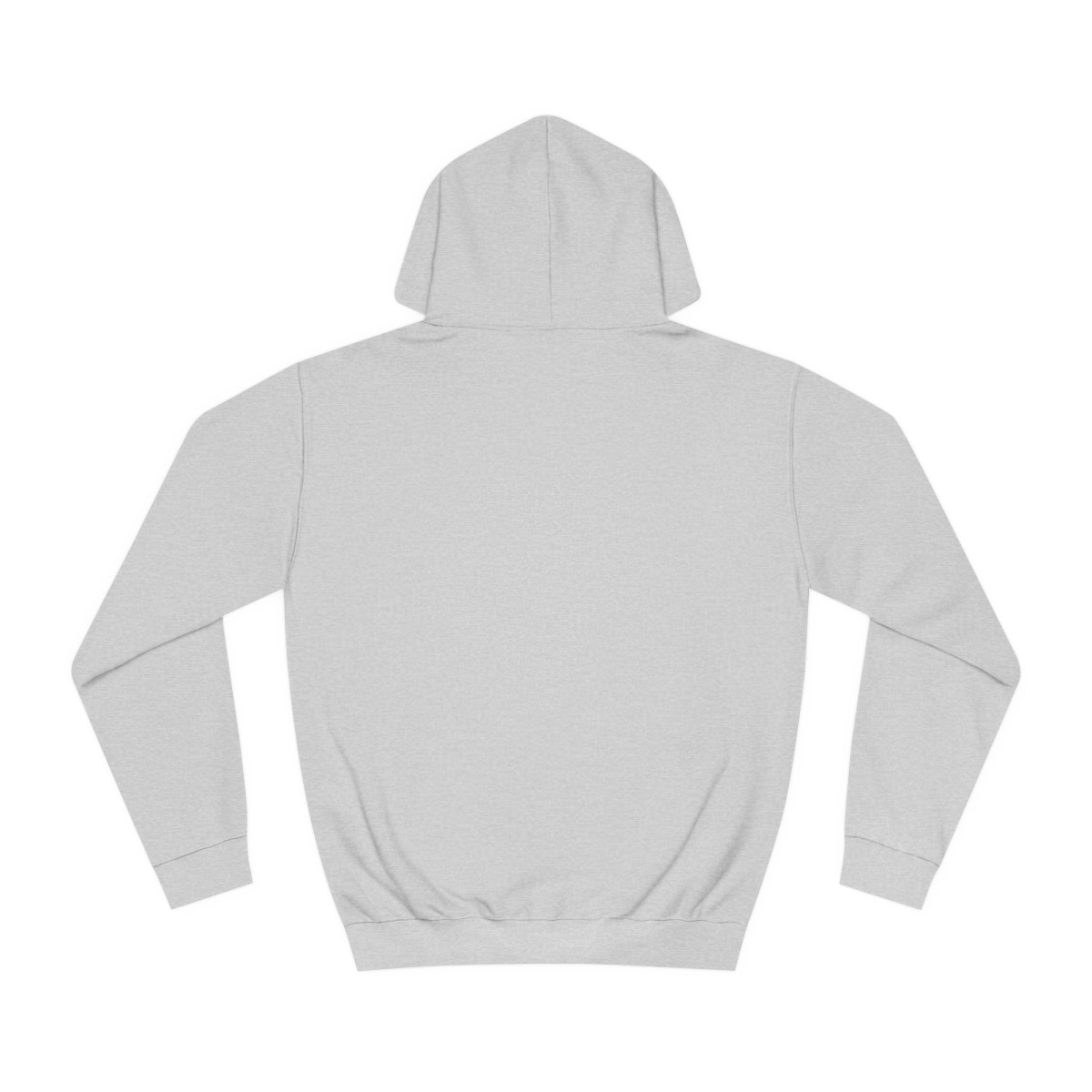 Ripped Men’s Light Grey Hoodie - Image 2