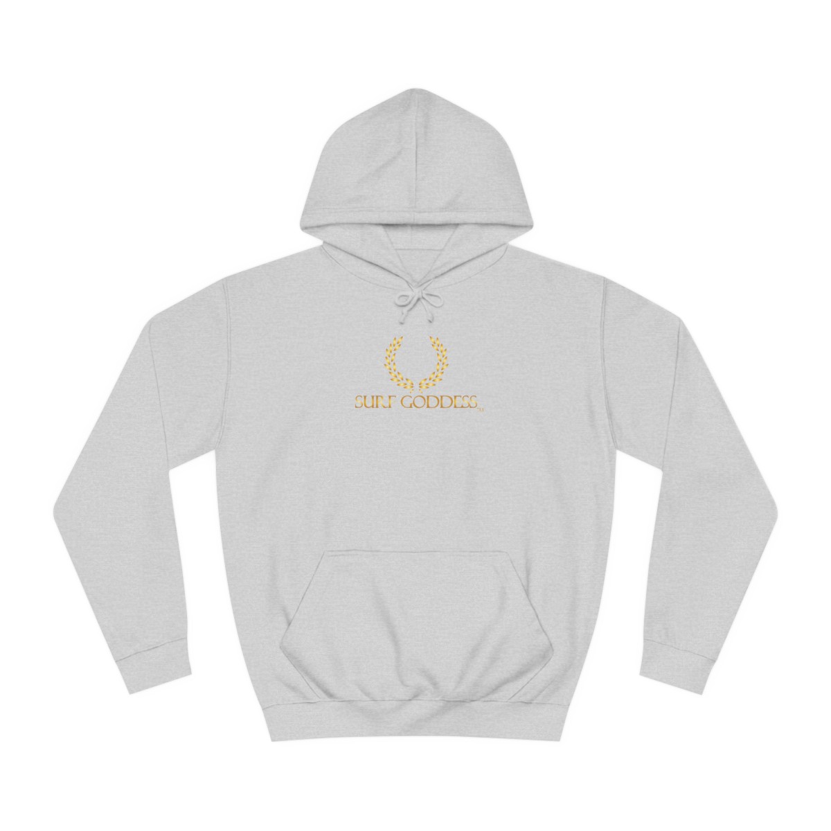 Surf Goddess Women’s Light Grey Hoodie