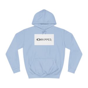 Ripped Men’s Light Blue Hoodie
