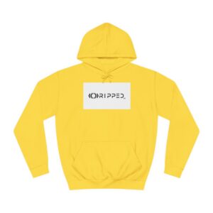 Ripped Men’s Yellow Hoodie