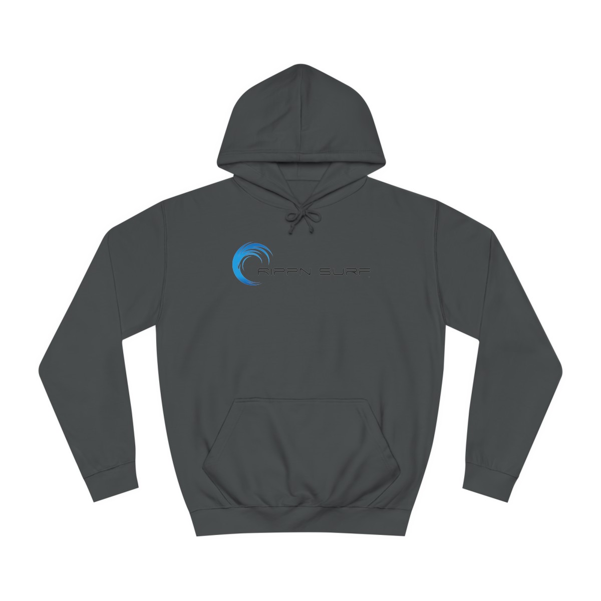 Rippn Surf Men’s Steel Grey Hoodie