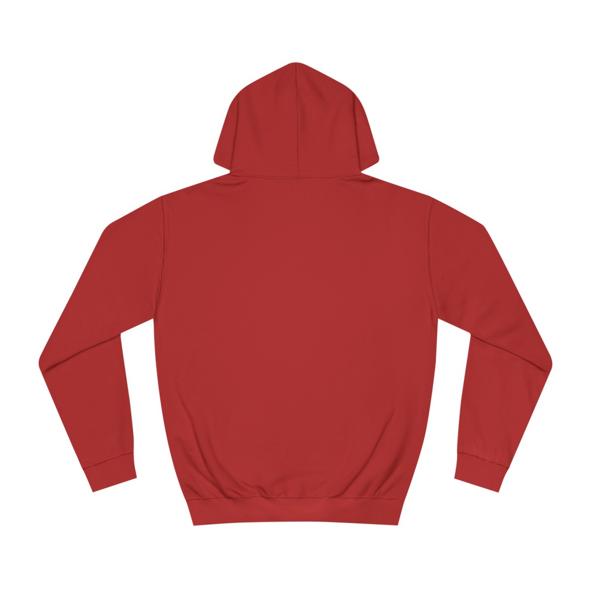 Ripped Women’s Red Hoodie(Black/White Logo) - Image 2