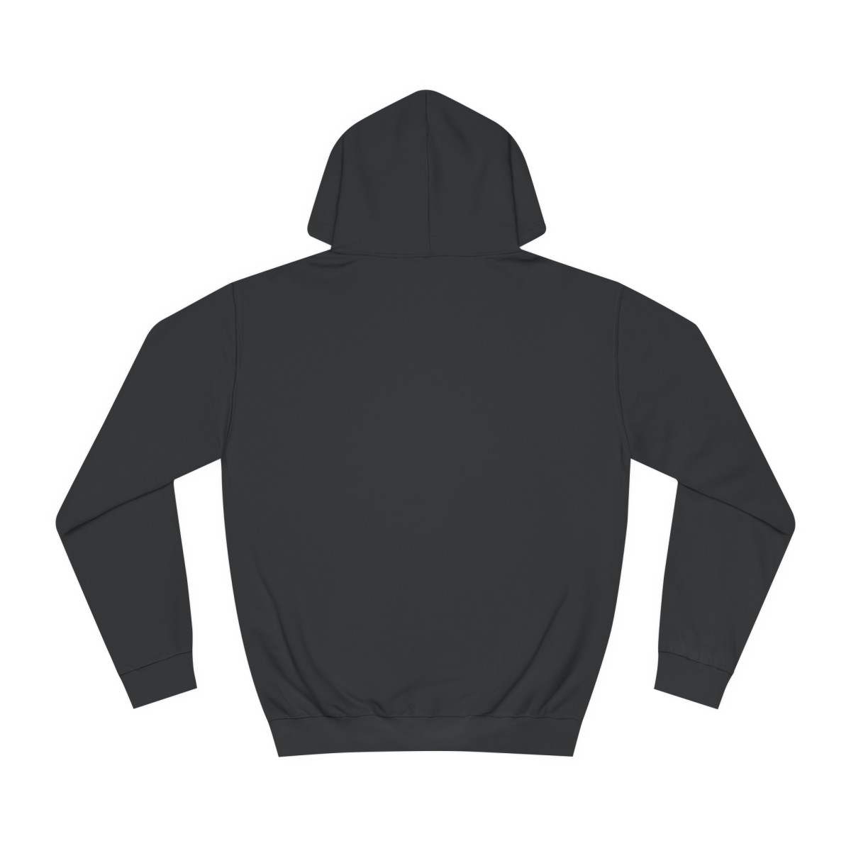 Ripped Women’s Jet Black Hoodie(Black/White Logo) - Image 2