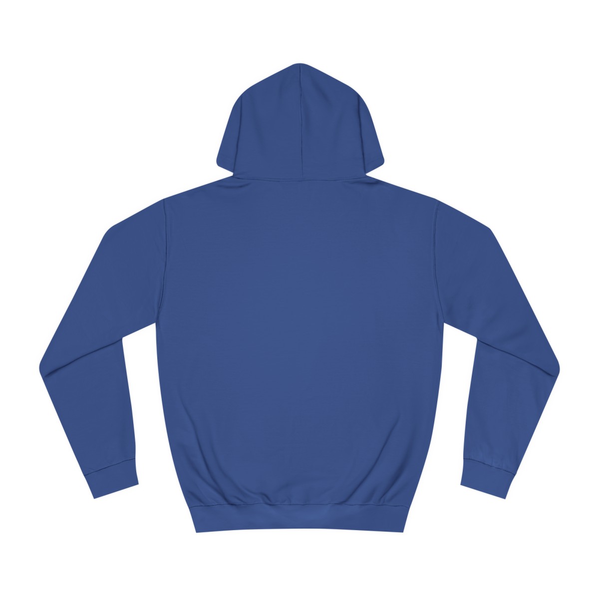 Ripped Men’s Blue Hoodie(Black/White Logo) - Image 2