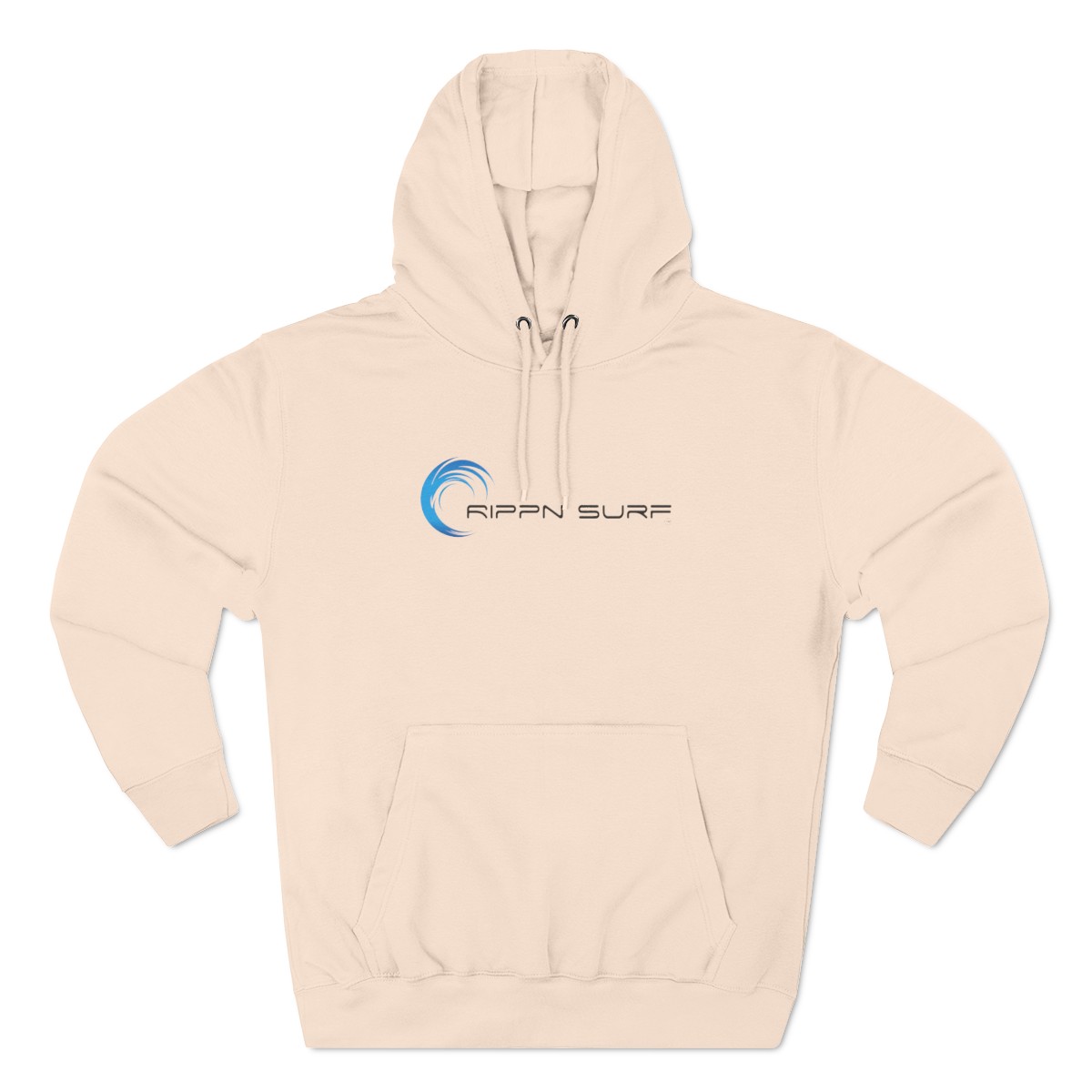 Rippn Surf Women’s Pale Pink Fleece Hoodie
