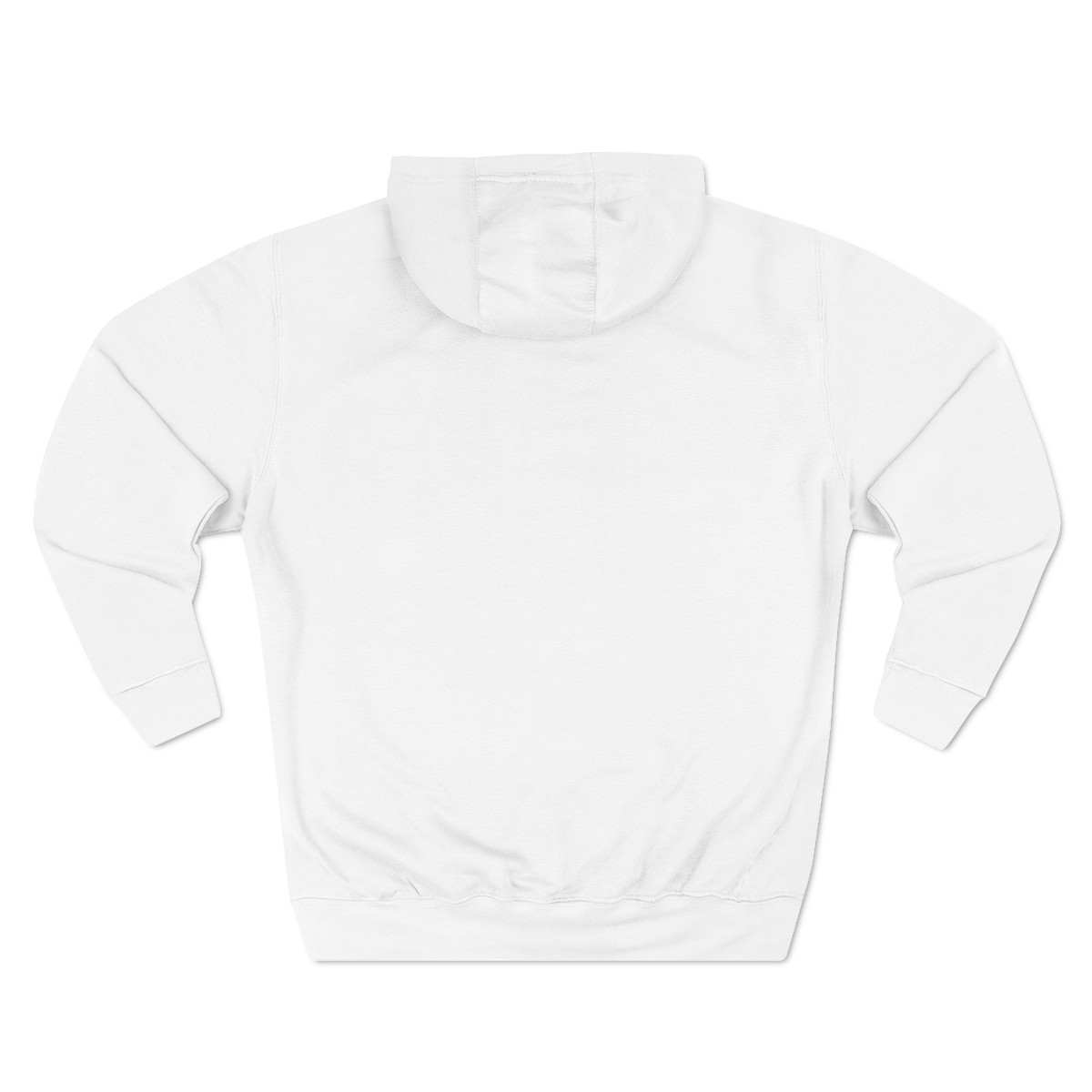 Ripped Women’s White Fleece Hoodie - Image 2