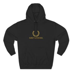 Surf Goddess Women’s Black Fleece Hoodie