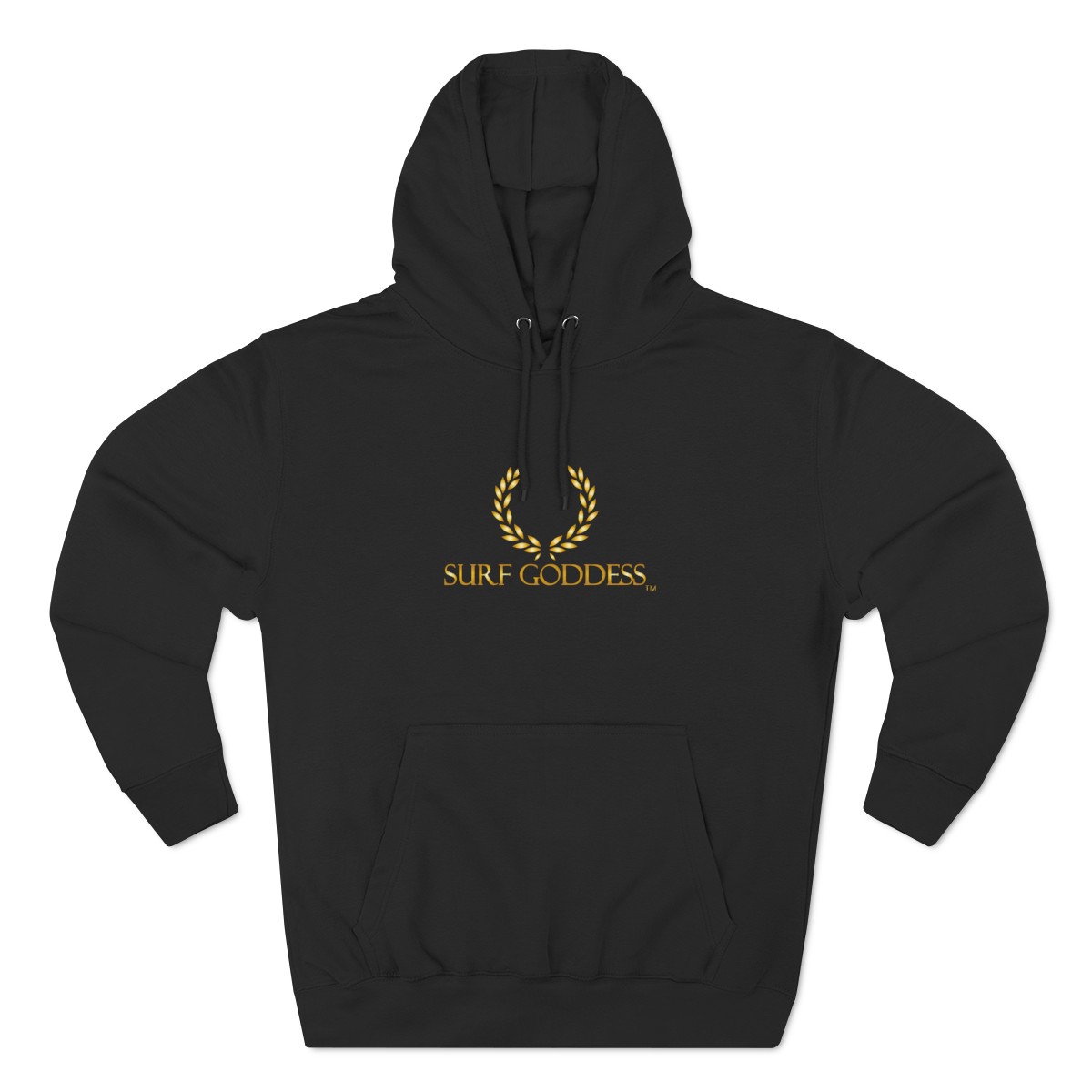 Surf Goddess Women’s Black Fleece Hoodie