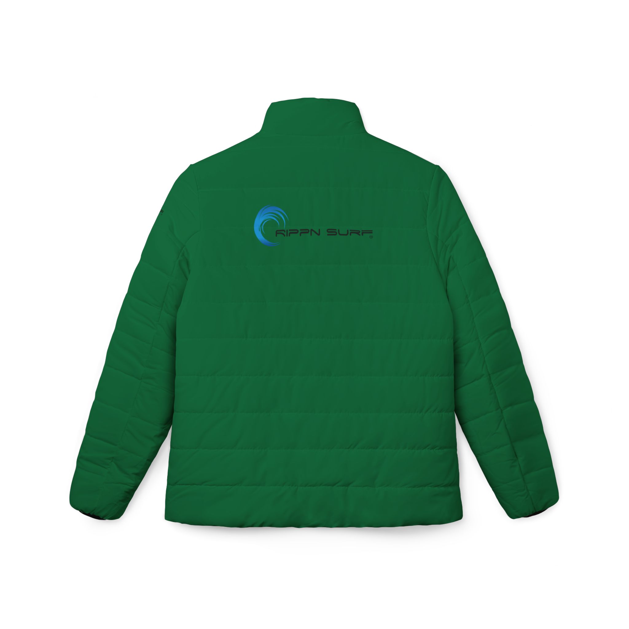Rippn Surf Frontside Backside Dark Green Women’s Puffer Jacket