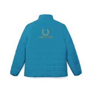Surf Goddess Frontside Backside Ocean Blue Women’s Puffer Jacket