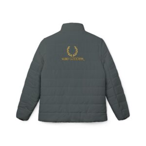 Surf Goddess Frontside Backside Dark Grey Women’s Puffer Jacket