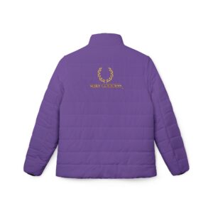 Surf Goddess Frontside Backside Light Purple Women’s Puffer Jacket