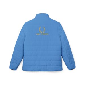 Surf Goddess Frontside Backside Light Blue Women’s Puffer Jacket