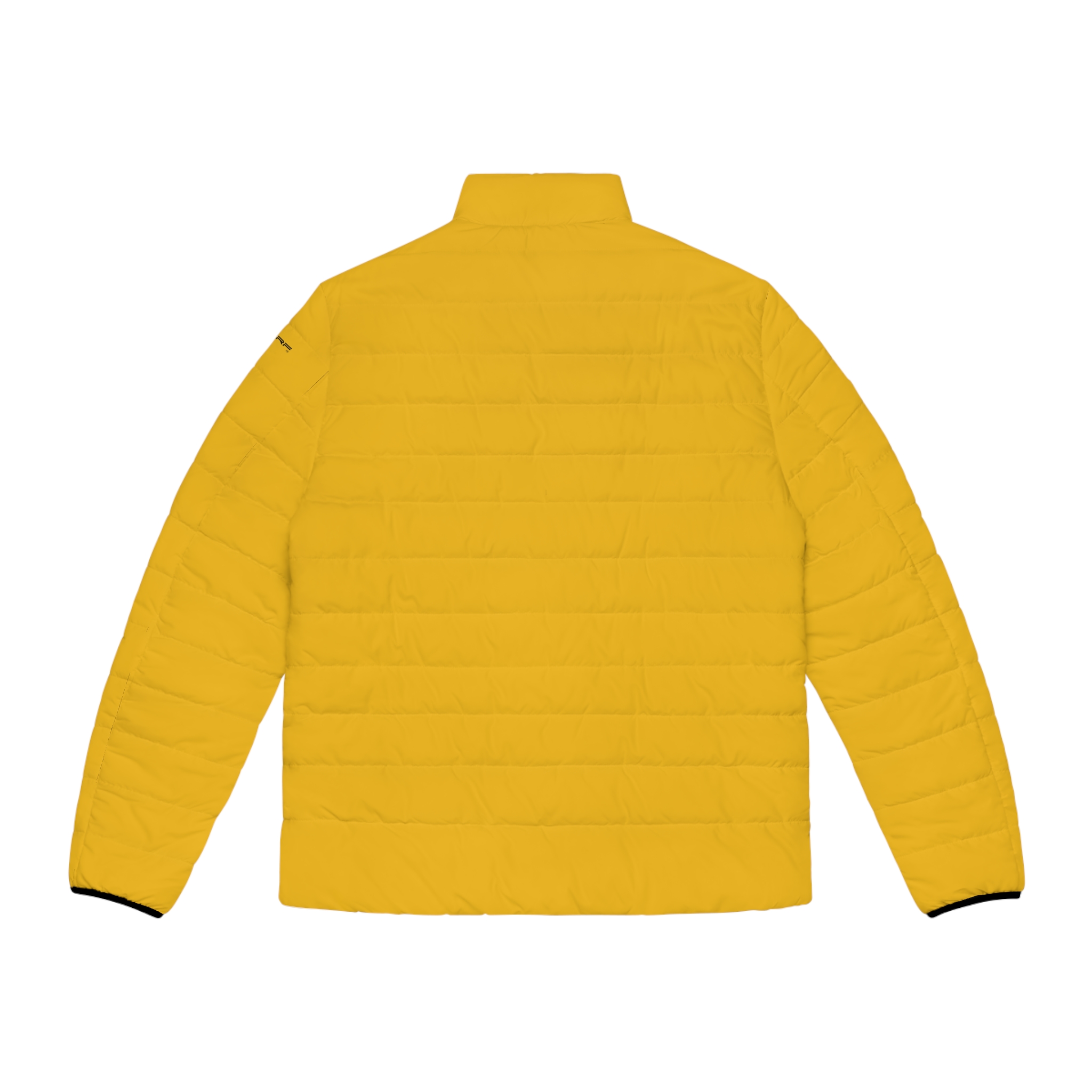 Rippn Surf Men's Yellow Puffer Jacket - Image 2
