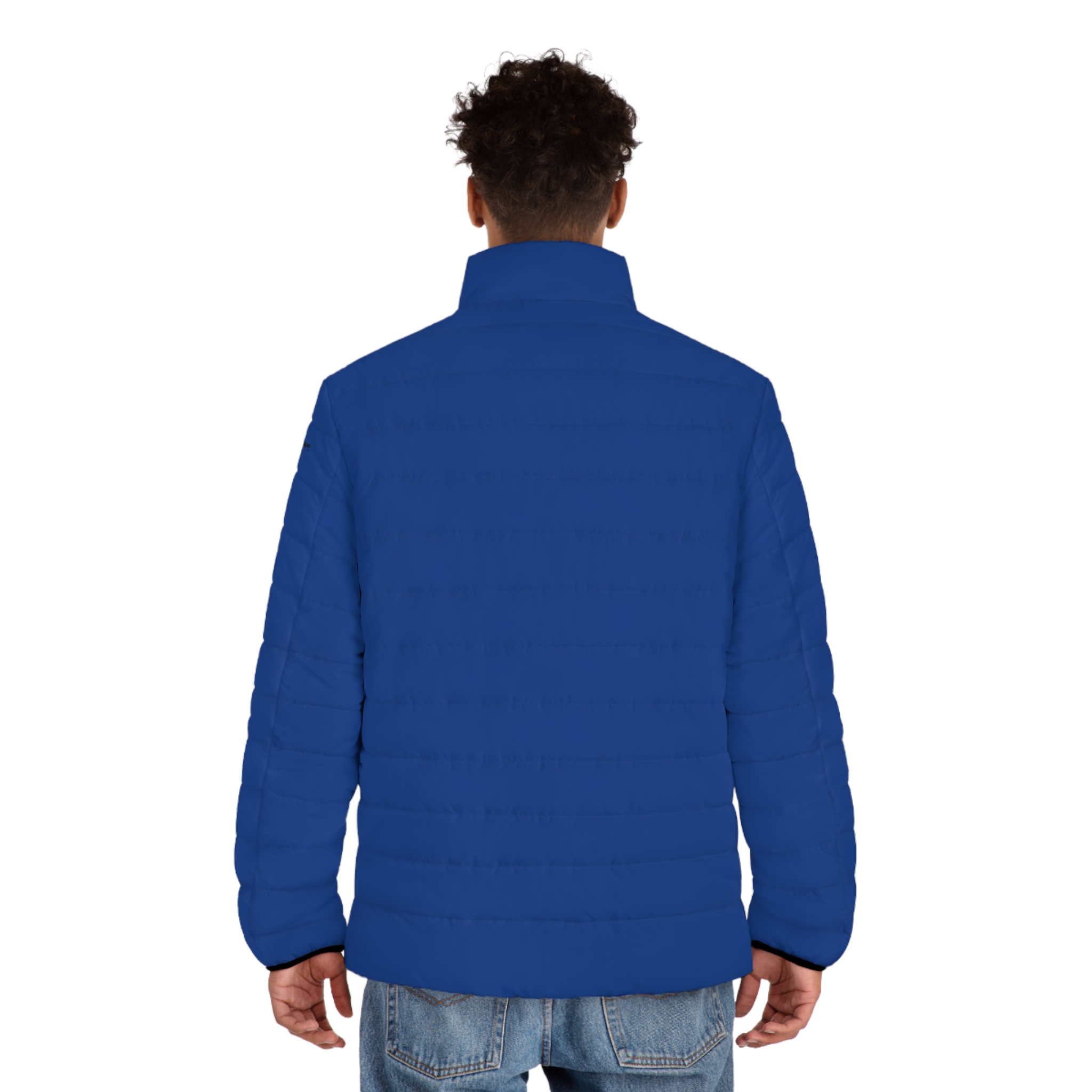 Rippn Surf Men's Dark Blue Puffer Jacket - Image 4