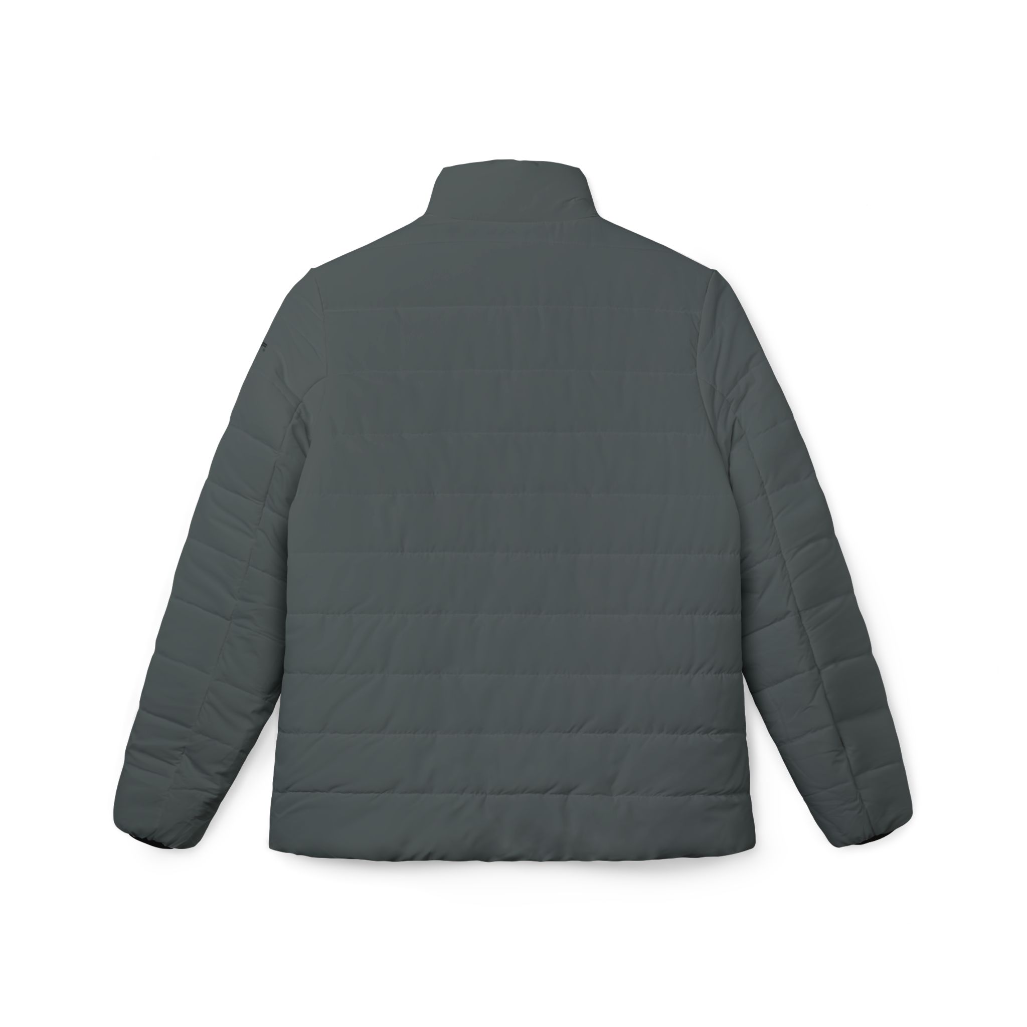 Rippn Surf Dark Grey Women’s Puffer Jacket - Image 2