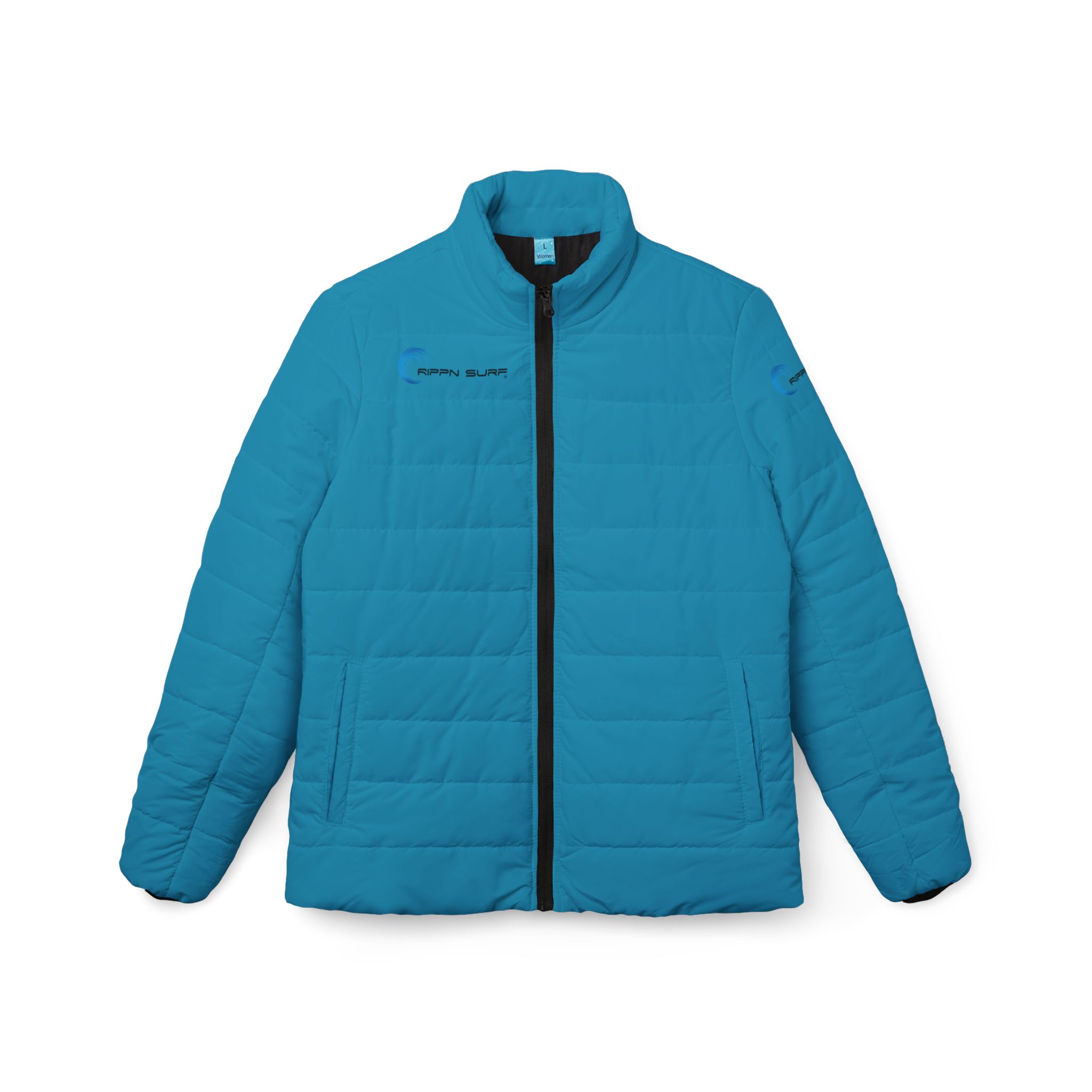Rippn Surf Ocean Blue Women’s Puffer Jacket