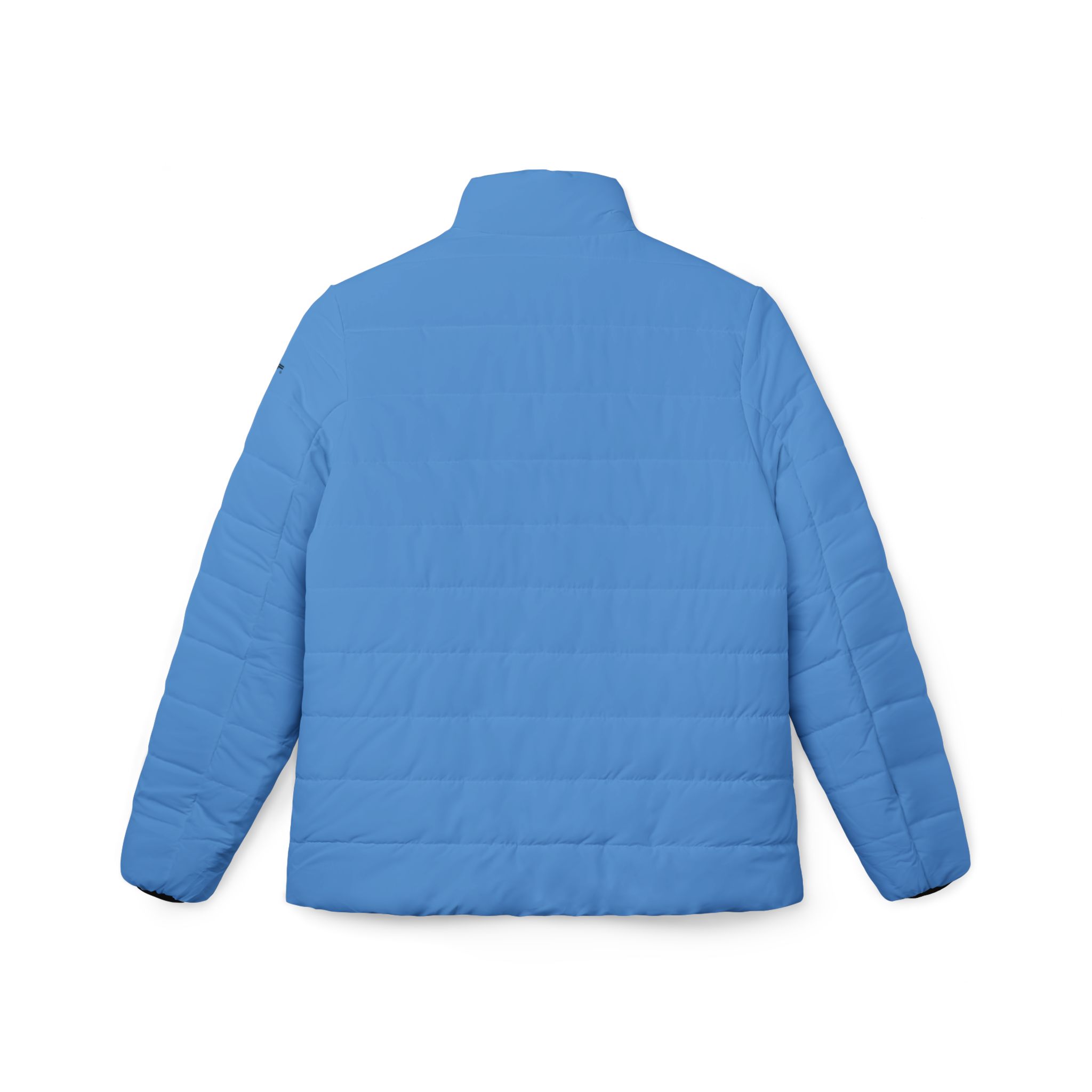 Rippn Surf Light Blue Women’s Puffer Jacket - Image 2