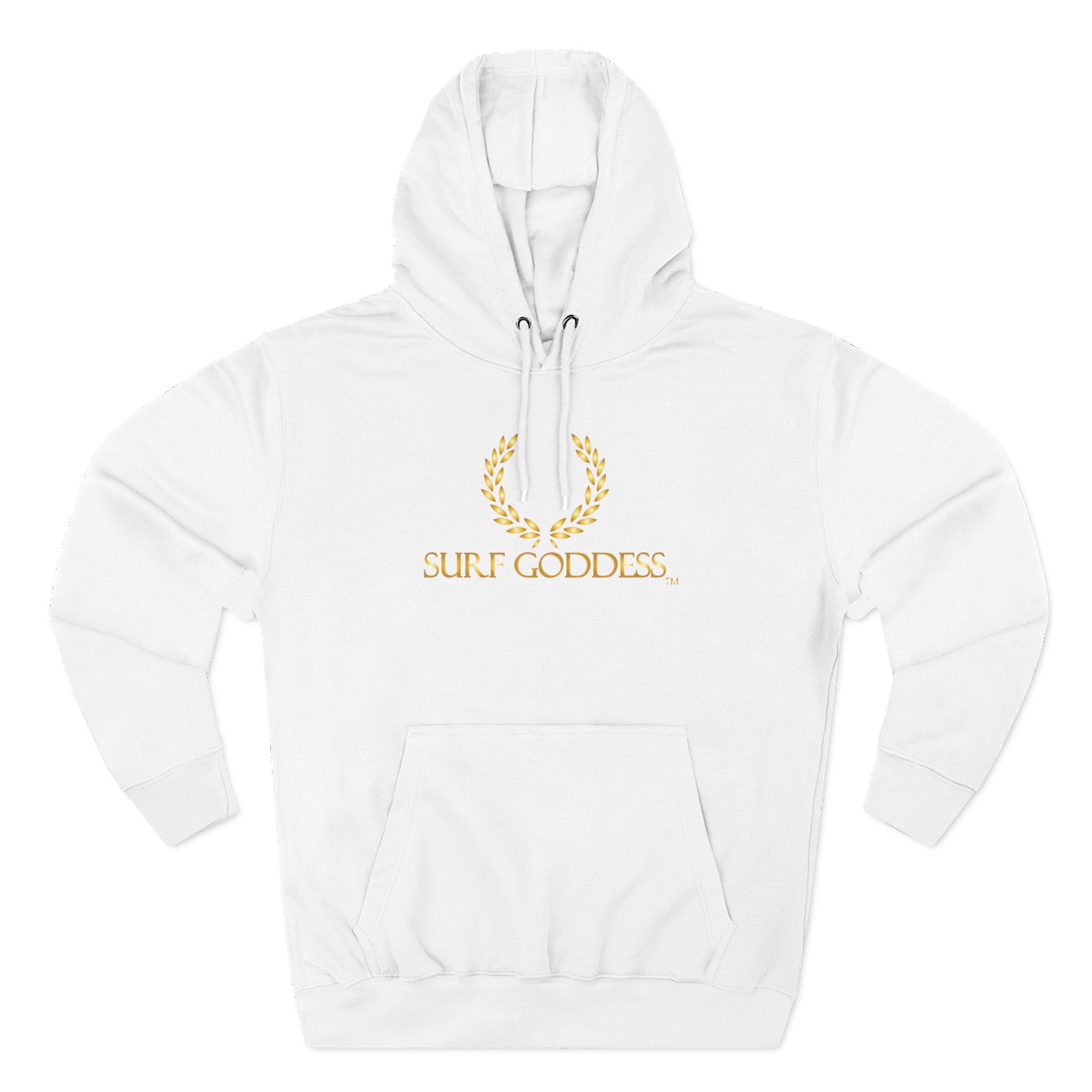 Surf Goddess Women’s Burgundy Fleece Hoodie