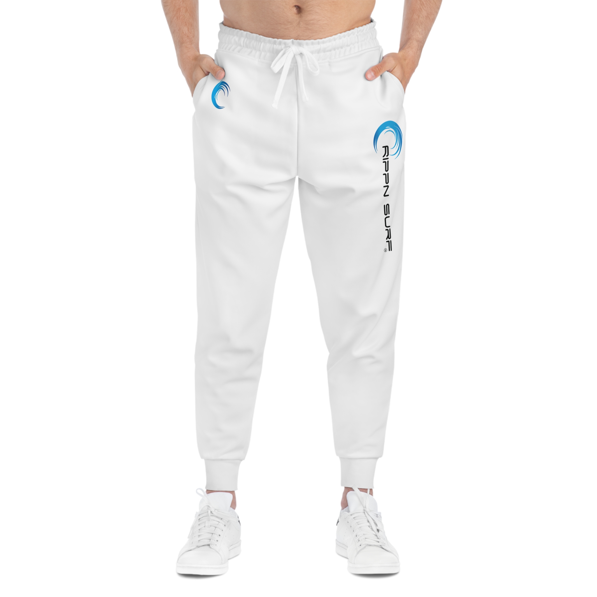 Rippn Surf Double Vert Wave Men’s Athletic Joggers